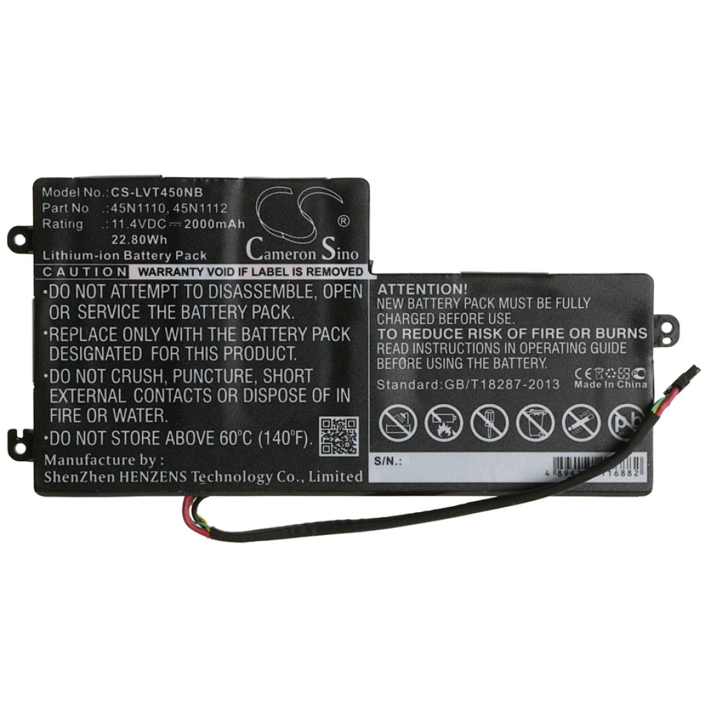 Batterie Sostituisce 45N1112