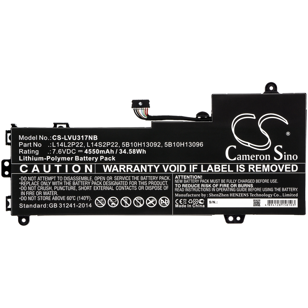 Batterie Sostituisce L14S2P22
