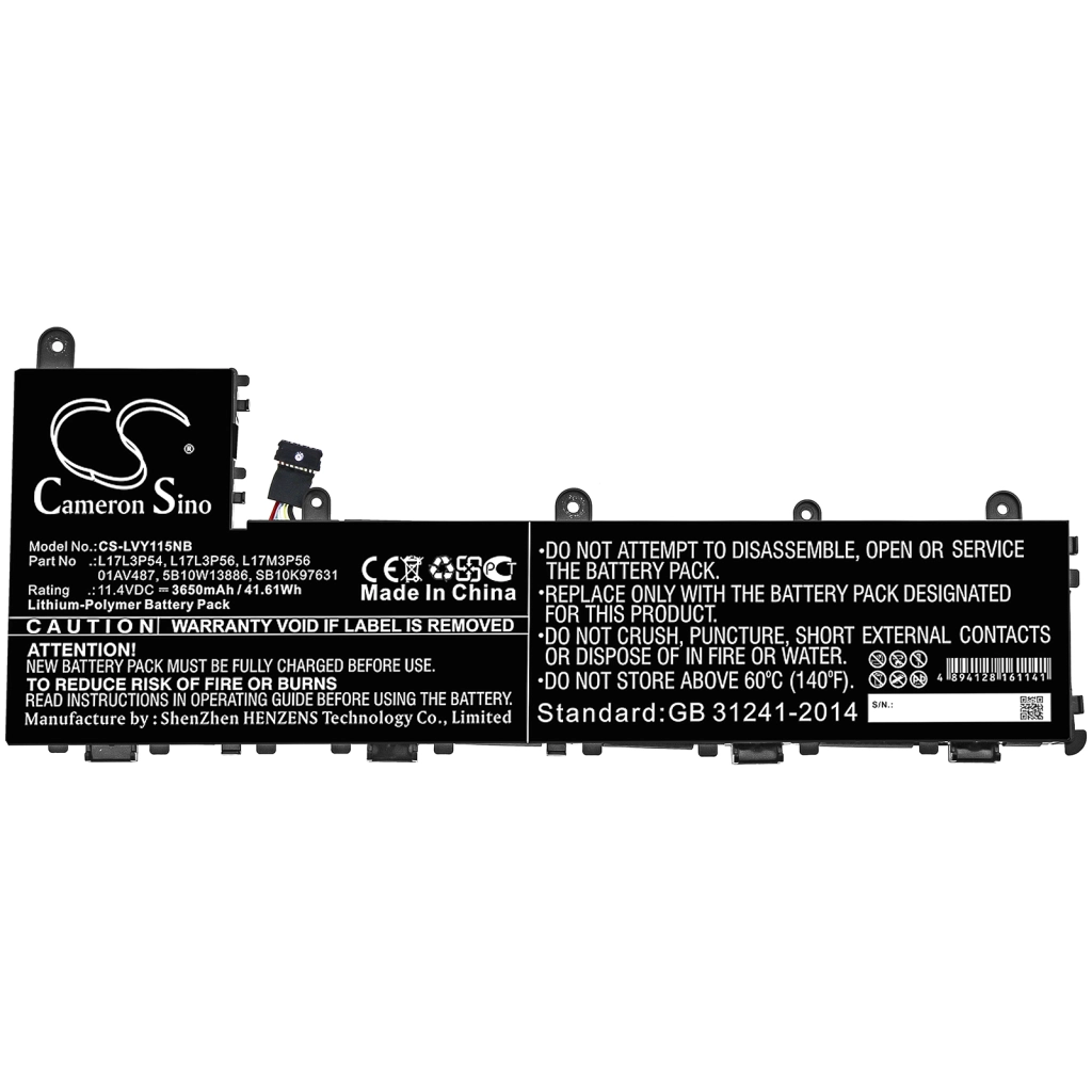 Batterie Sostituisce SB10K97631