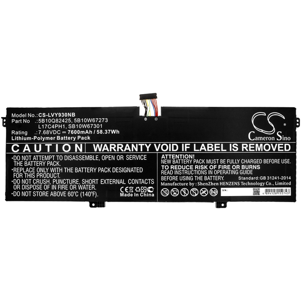 Batterie Sostituisce 5B10Q82425