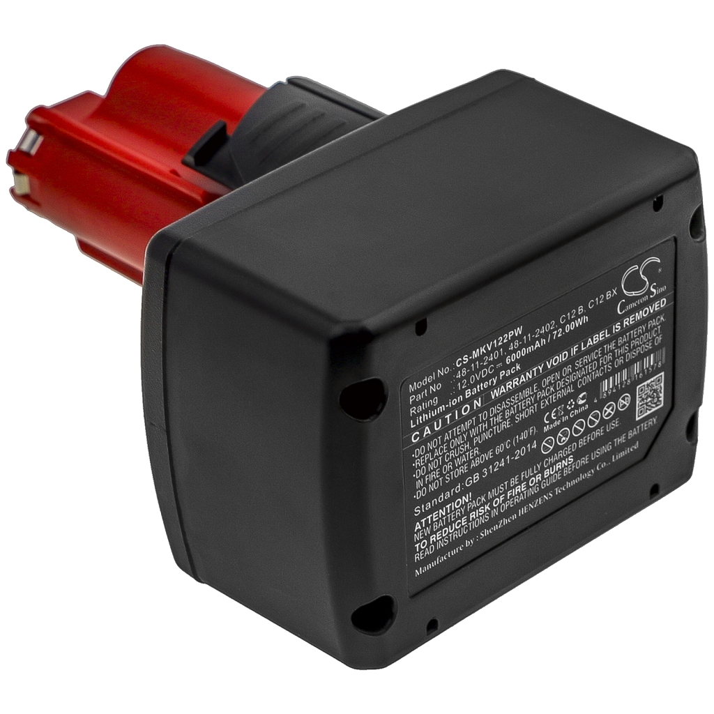 Batteria industriale Milwaukee M12 BPP4A-202B