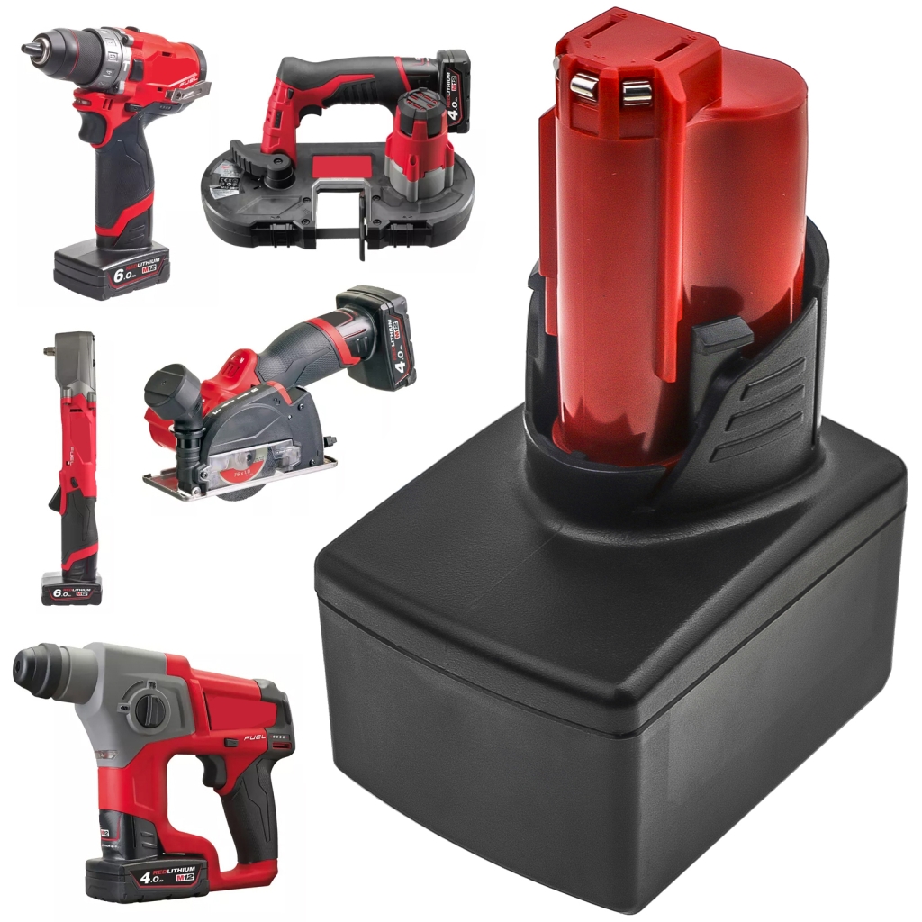 Batteria industriale Milwaukee M12 BPP2D-402B
