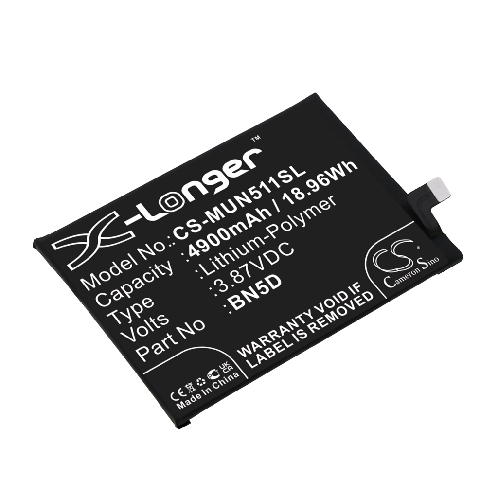 Batteria del telefono cellulare Xiaomi Redmi Note 11S 5G (CS-MUN511SL)