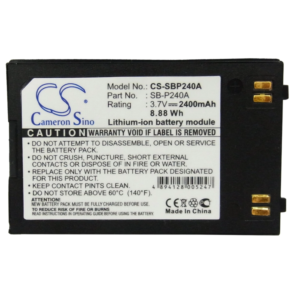 Batterie Sostituisce SB-P240ABK