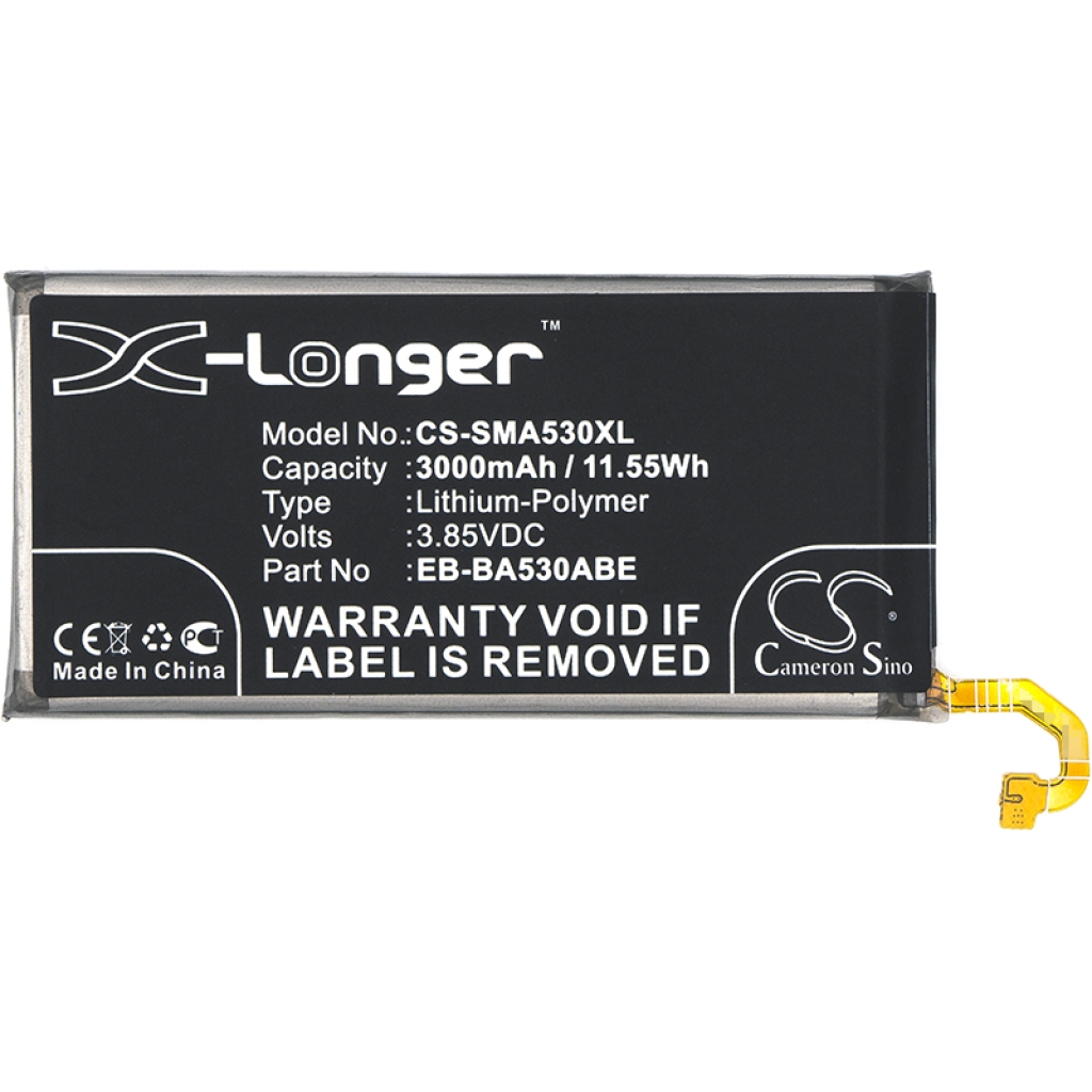 Batteria del telefono cellulare Samsung SM-A530W (CS-SMA530XL)