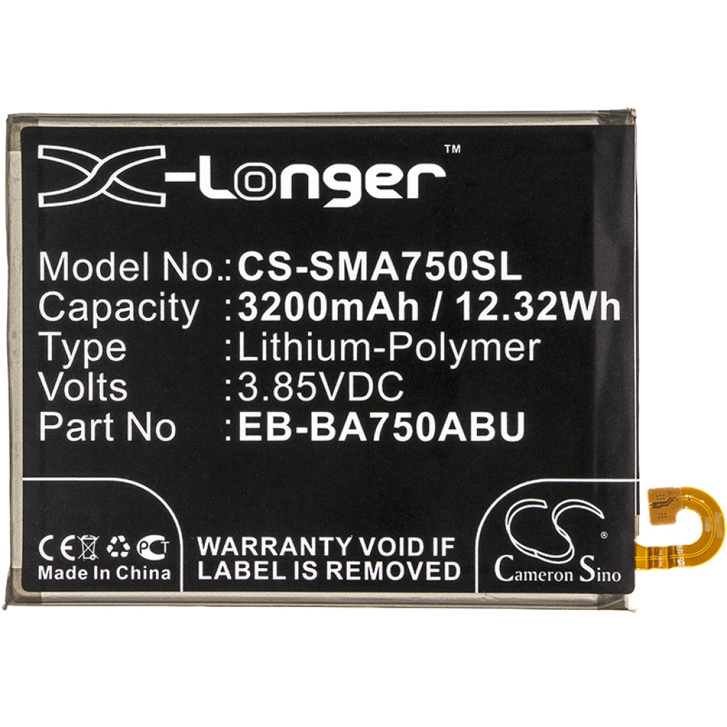 Batteria del telefono cellulare Samsung SM-A750FN/DS (CS-SMA750SL)