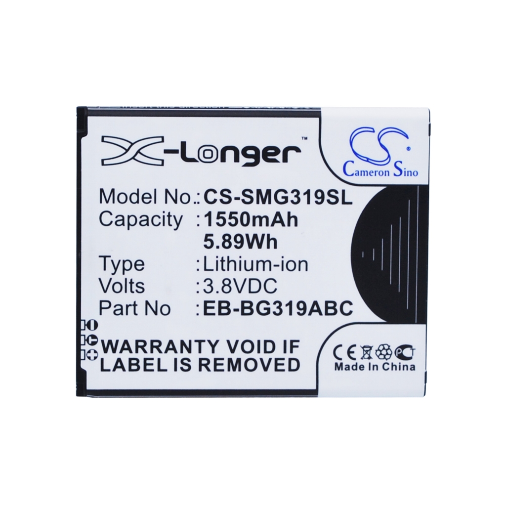 Batteria del telefono cellulare Samsung SM-G310AZ (CS-SMG319SL)
