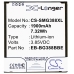 Batterie Sostituisce EB-BG388BBE