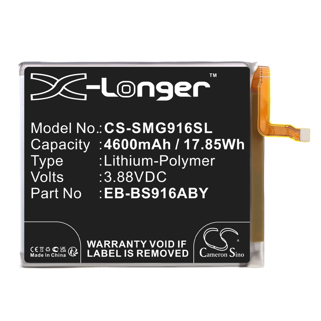 Batteria del telefono cellulare Samsung SM-S916N (CS-SMG916SL)
