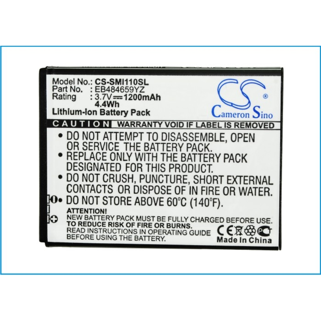 Batteria del telefono cellulare Samsung Galaxy S i500