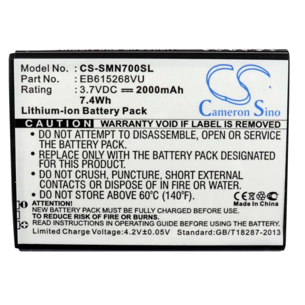 Batterie Sostituisce EB615268VUCST