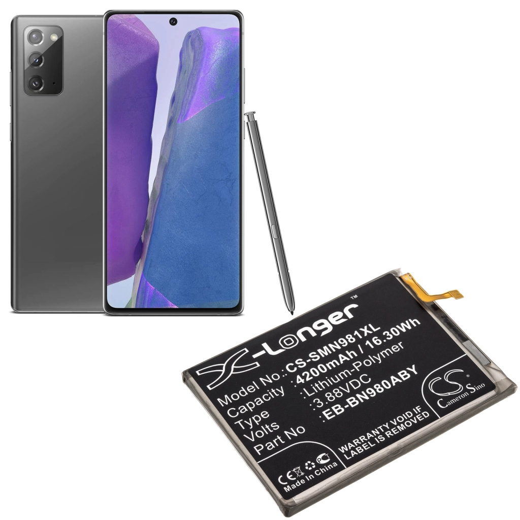 Batteria del telefono cellulare Samsung SM-N981W (CS-SMN981XL)