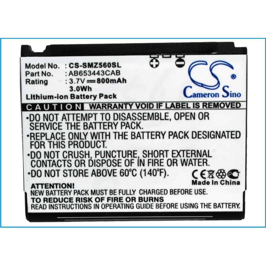 Batteria del telefono cellulare Samsung Behold SGH-T919