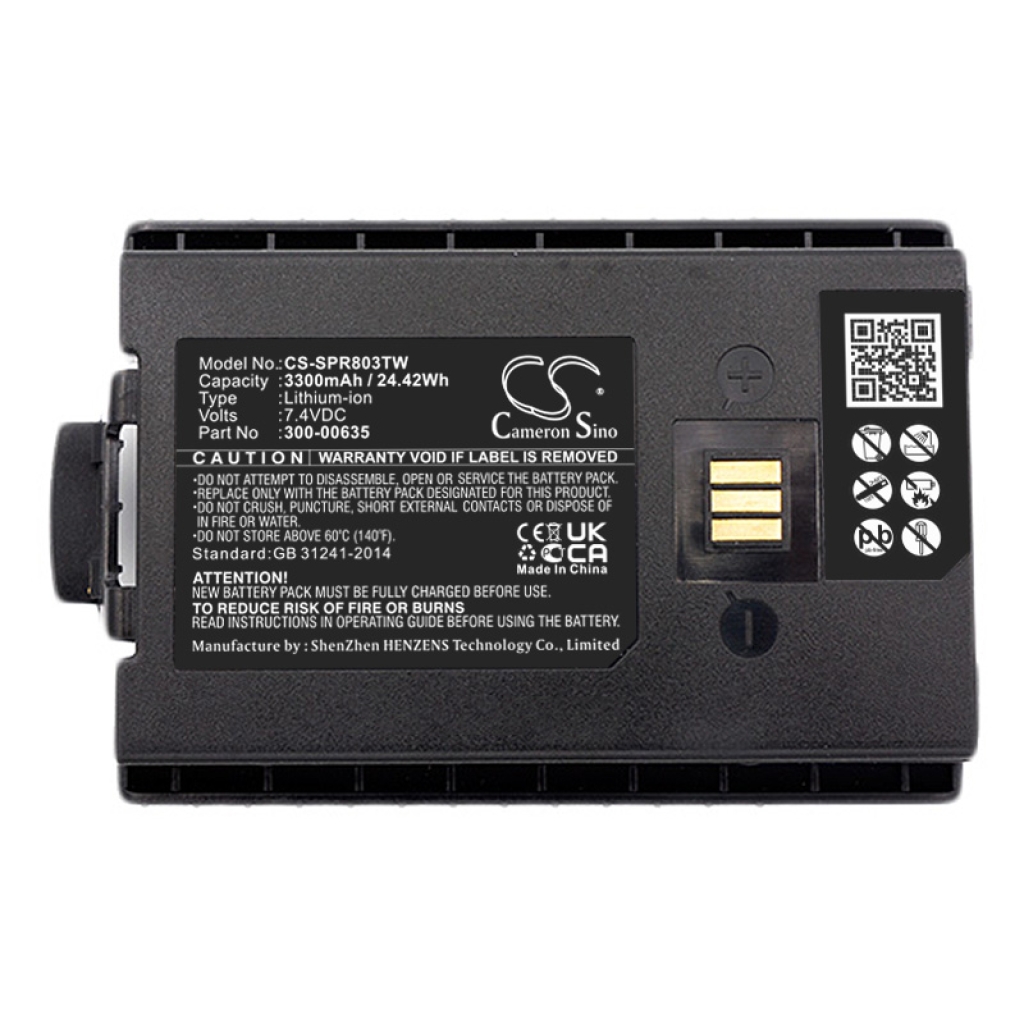 Batteria radio bidirezionale Sepura Tetra STP8030