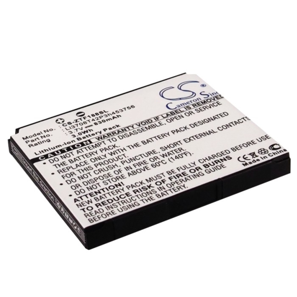 Batteria del telefono cellulare ZTE F858 Easy Touch